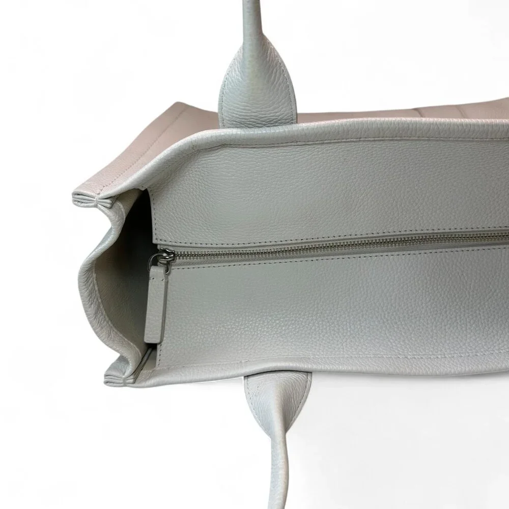 Marc Jacobs The Leather Large Tote Bag - Cream/White (Like New) - Picture 8 of 14